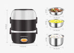 Compact 2L rice cooker with 200W power and 220V rated voltage