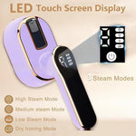 Portable Garment Steamer – Professional 1000W Handheld Iron for Home & Travel