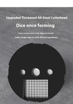 Commercial Vegetable Cutter Multi-function Automatic Dicing Slice