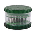 Transparent kitchen gadgets garlic peeler made of PP, size 8.5x8.5x6cm